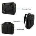 thumbnail image 3 of Convertible Backpack for 15 inch Notebook Laptop, Sling Messenger Bag, Handheld Briefcase Carrying Case for Tablets, Laptops, 3 of 6
