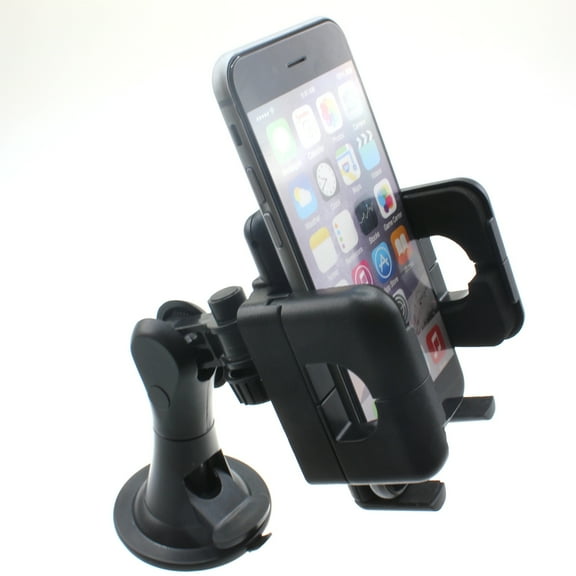 Dash Car Mount for CAT S62 Phone - Windshield Holder Cradle Rotating Dock Suction V9Z