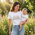 thumbnail image 2 of Mom and Baby Shirt, Raising A Wildflower Matching Family Shirts, Cute Floral Mama and Mini Outfit, Mother Daughter Gift, Birthday Gift for Mom, 2 of 7