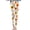 Multicolor 2, variant on Kaondbfi Tights for Women Autumn Pumpkin and Maple Print Velvet Leggings Tights High Waist Warm Elastic Skinny Pants