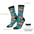 thumbnail image 4 of Vsdgher Medical Elements Crew Socks for Men & Women, Breathable Casual Athletic Ankle Socks, 4 of 6