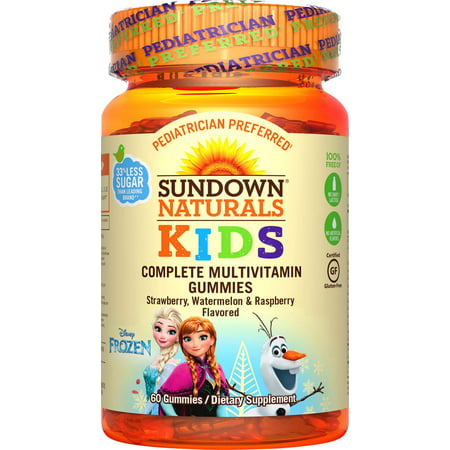 Sundown Naturals® Kids Disney Frozen® Complete Multivitamin, 60 (Best Natural Multivitamin For Kids)