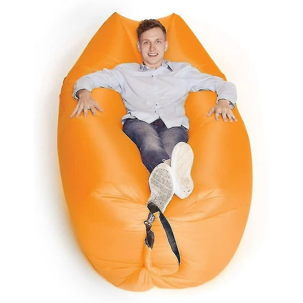 Camping Inflatable Sofa Sleeping Bag Lazy Bag Air Bed Inflatable