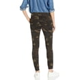 thumbnail image 2 of Cover Girl Junior's Pull On Camo Solid Mid Rise String Jogger Fit Sporty Active, Orange tie, 9, 2 of 7