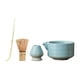 thumbnail image 4 of Juego de Matcha, cuchara china para matcha, tazón de té, batidor de matcha de bambú y soporte Azul, 4 of 9