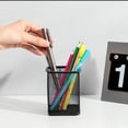 thumbnail image 4 of Pen Holder, Mesh Pencil Holder, Back to School Supplies, Metal Pen Cup Organizer for Home, Office, Desk, 4 of 6