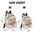 thumbnail image 2 of FORMRS Mini Backpack Purse for Women Travel Daypack Casual Shoulder Bag, Yellow Cute Flower, 2 of 7
