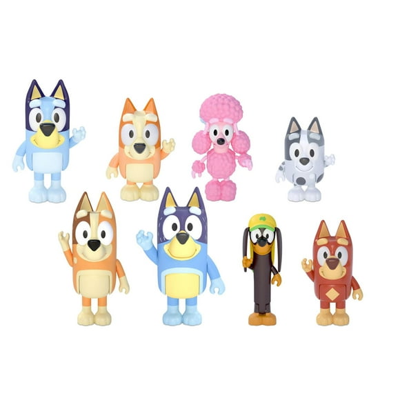 Bluey Figure 8 Pack