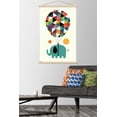 thumbnail image 2 of Andy Westface - Elephant Fly High Wall Poster with Magnetic Frame, 22.375" x 34", 2 of 5