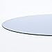 thumbnail image 2 of 36 Round clear Tempered glass Table Top 34 Thick Flat Polished Edge, 2 of 3