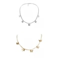 thumbnail image 1 of 2x clavícula collares mujeres cadenas mariposa collar belleza gargantilla regalos, 1 of 9