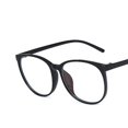 thumbnail image 1 of Transparent Glasses Women Men Retro Anti Blue Light Computer Eye Glasses Girls Clear Eyeglasses Large Frame Optical Spectacles black, 1 of 6