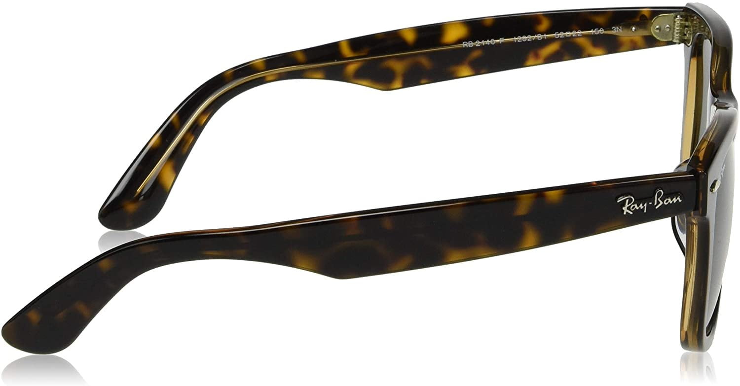 Ray-Ban Original Wayfarer Sunglasses Tortoise/Crystal Green at CareOfCarl.c