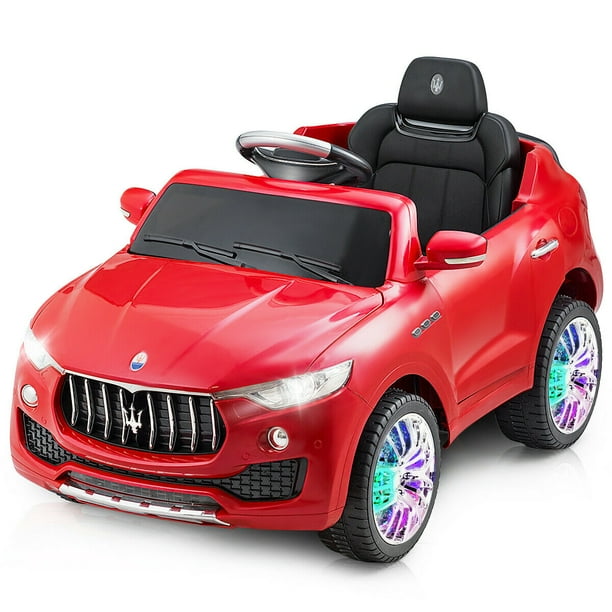 Costway 6V Licensed Maserati Kids Ride On Car RC Remote Control Opening