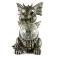 thumbnail image 1 of Estatuillas adorables del dragón del bebé de la resina con la escultura solar del jardín del dragón de la luz, 1 of 8