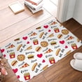thumbnail image 5 of Daiia Fast Food Front Door Mat, Heavy Duty Durable Welcome Mat for Outdoor Indoor, Dirt Trapper Waterproof Super Absorbent Door Mat, 16" x 24", 5 of 9