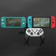 thumbnail image 5 of For Switch Pro with Programmable Back Keys Compatible Lite OLED Steam Convenient Bluetooth ,White+Black, 5 of 5