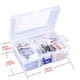 thumbnail image 5 of Methold Kit de cables de puentes ABS: confiable y duradero para proyectos electrónicos Tablero de pruebas preformado Jumpesr 140pcs 140PCS 140 piezas, 140 piezas blancas 10piezas, 5 of 6