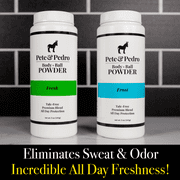 Pete & Pedro BODY & BALLS POWDER Frost Cooling Sensation, Talc-Free, Eliminates Odor & Sweat, 4.4 oz.