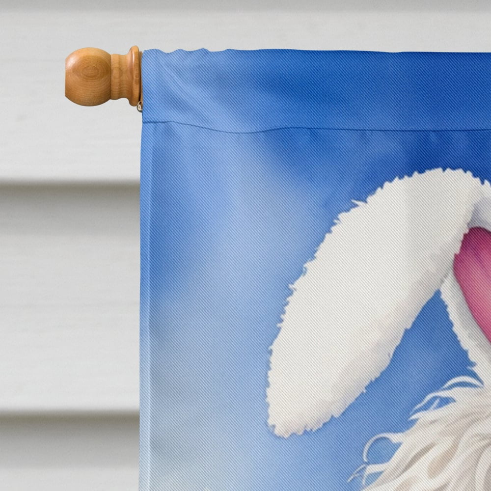 Komondor Easter Egg Hunt House Flag 28 in x 40 in