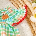 thumbnail image 4 of Toddler Baby Girls Halloween Dresses Kid Little Girls Fall Outfit Casual Cartoon Round Neck A-Line Party Dresses, 4 of 8