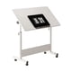 thumbnail image 1 of Adjustable height small standing escritorio con wheels-portable oficina en casa computer workstation para sitting y standing, 1 of 7