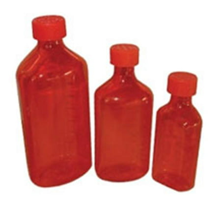WP000-PT -93826 93826 Amber Bottles Plastic 8oz 50/Ca Stargate