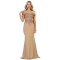 thumbnail image 3 of Off The Shoulder Prom Evening Gown, 3 of 10