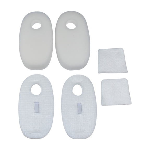 HQRP 4-Pack Foam & Felt Filter Kit Works with Shark Rocket DuoClean Series HV380, HV380W, HV381, HV381C, HV382, HV383, HV384Q, UV380 Ultra-Light Stick Vacuum Cleaners, XFFH380 XPSTFH380 Replacement