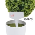 thumbnail image 6 of oshhnii 100 Piece Name Stakes for Nursery Potted Plants White, 6 of 9