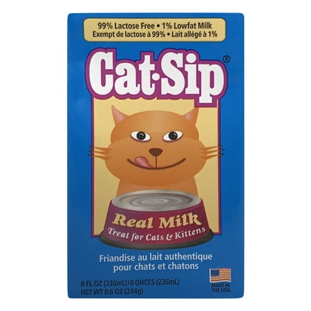 PetAg Cat-Sip® Milk Treat for Cats & Kittens, 8 fl