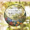 thumbnail image 3 of Retirement Gift, Personalized Retirement Stained Glass Suncatcher, Retirement Keepsake, Floral Retirement Window Hanging, Retirement Decor 4306150209, 3 of 3