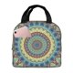 thumbnail image 1 of Disketp Round Mandala1 Bolsa Térmica para Almuerzo para Hombre y Mujer, Ideal para Trabajo, Senderismo y Picnic, 1 of 8