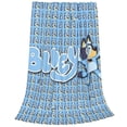 thumbnail image 6 of Lsque Bluey Pattern Fuzzy Fleece Throw Blanket Extra Large,Super Soft,Fluffy and Warm Blankets for Couch,Bed,All Season Use (40"x30"), 6 of 7