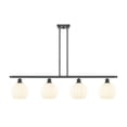 thumbnail image 5 of Innovations Lighting - White Venetian - 4 Light Stem Hung Island In Modern, 5 of 7