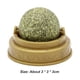 thumbnail image 4 of Catnip Healthy Cat Ball Juguetes con cubierta antipolvo Dientes molares Gato Productos para mascotas, 4 of 8