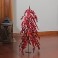 thumbnail image 2 of 2.5' Red Berries Artificial Upside Down Christmas Tree - Unlit, 2 of 3