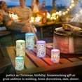 thumbnail image 4 of Yayeee Flameless Candles with Remote Flickering Battery Operated Multi Color Changing, Floral Animals, 4 of 7