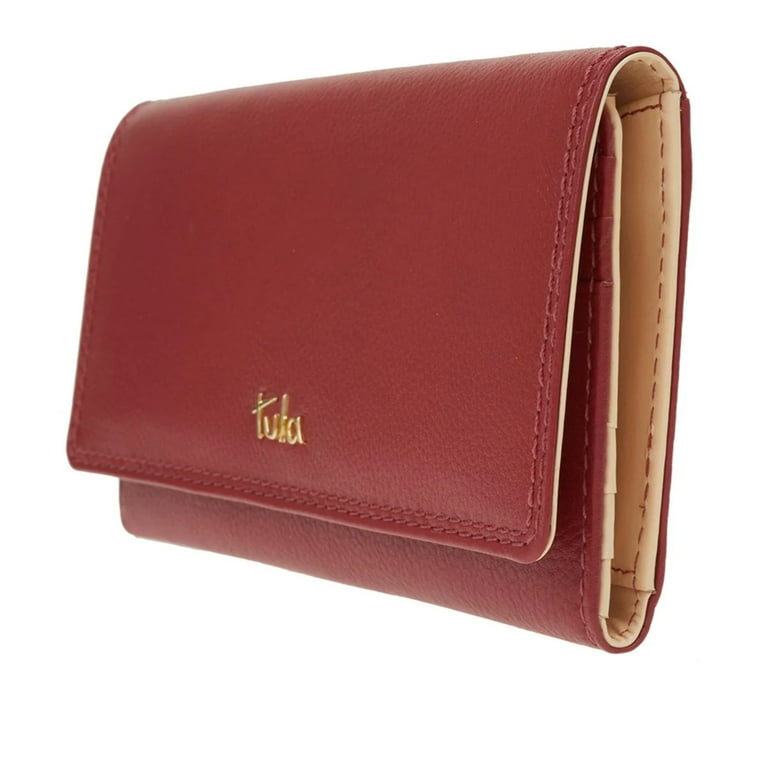 Tula England Large Grainy Leather Matinee Wallet