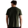 thumbnail image 3 of TOM TAILOR Camiseta para hombre, paquete de 3 - Cuello redondo, manga corta, jersey sencillo, algodón, liso Verde XXL (XX-Large), 3 of 7
