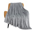 thumbnail image 1 of Manta polar TOONOW, supersuave y acogedora, 130 x 150 cm, color gris claro, 1 of 8
