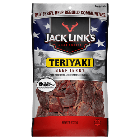 Jack Link's Teriyaki Beef Jerky, 10 Oz.