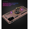 thumbnail image 4 of TGHTBA-A51 5G Case, Phone Case for Samsung Galaxy A51 5G Case,with Kickstand Ring,Adjustable Stand,Military Grade,Heavy Duty Protection,Shockproof,Anti-Fingerprint,Support Magnet Car Mount,Rose Gold, 4 of 4