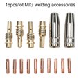 thumbnail image 1 of 16 Mig welding nozzles Co2 torch welding head bracket contact 15AK, 1 of 1