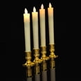 thumbnail image 4 of 2 velas LED a pilas con base oscilante Oro A, 4 of 9