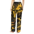 thumbnail image 2 of Bixox Women's Urban Graffiti Scorpion Illustration Patterned Pajama Pants Loungewear, 2 of 5