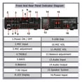 2000W 5.0 Bluetooth 2 Channel Audio Power HiFi Amplifier 326BT AV Amp