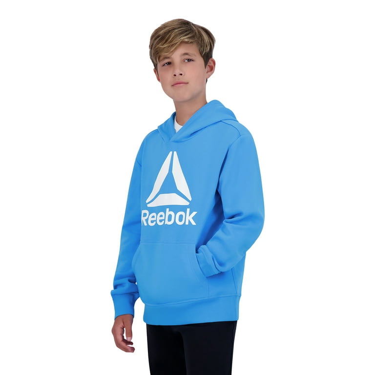 Reebok Unisex Kids' Delta Fleece Hoodie, Sizes 4-18 