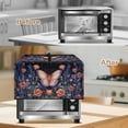 thumbnail image 3 of TSOVTHRID Butterfly Flower Plant Print Toaster Oven Cover Stain-Resistant Microwave Oven Dust Cover Dust-Proof Kitchen Machine Covers Suitable for Most Microwave Ovens, 18.25"W x 14.5"D x 11"H, S, 3 of 7