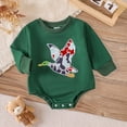 thumbnail image 2 of Preemie Newborn Infant Baby Girls Clothes Ribbed Bodysuit&nbsp; for 6-9 Months Newborn Infant Baby Boy Girls Romper Little Sweater Outfit Neutral Clothes, 2 of 9